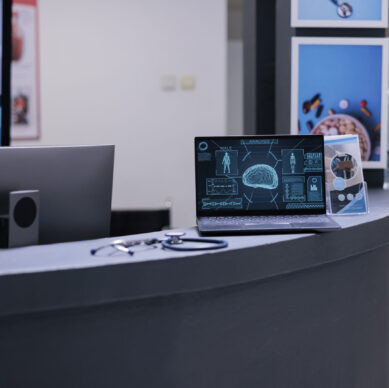 Computerized tomography showing brain activity